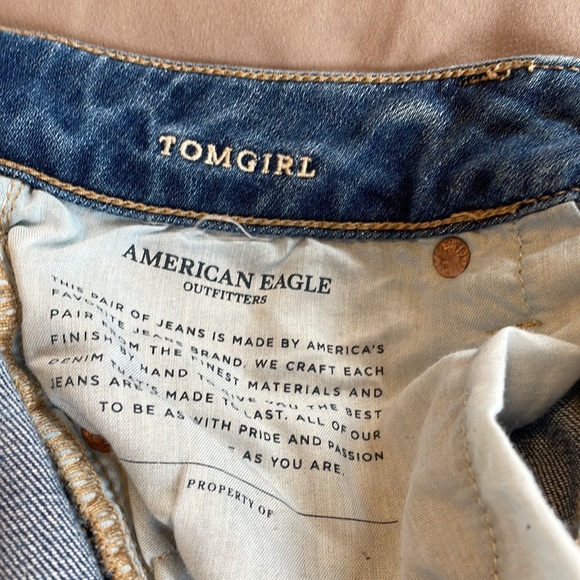 American Eagle distressed button up 00 short - Picture 10 of 11